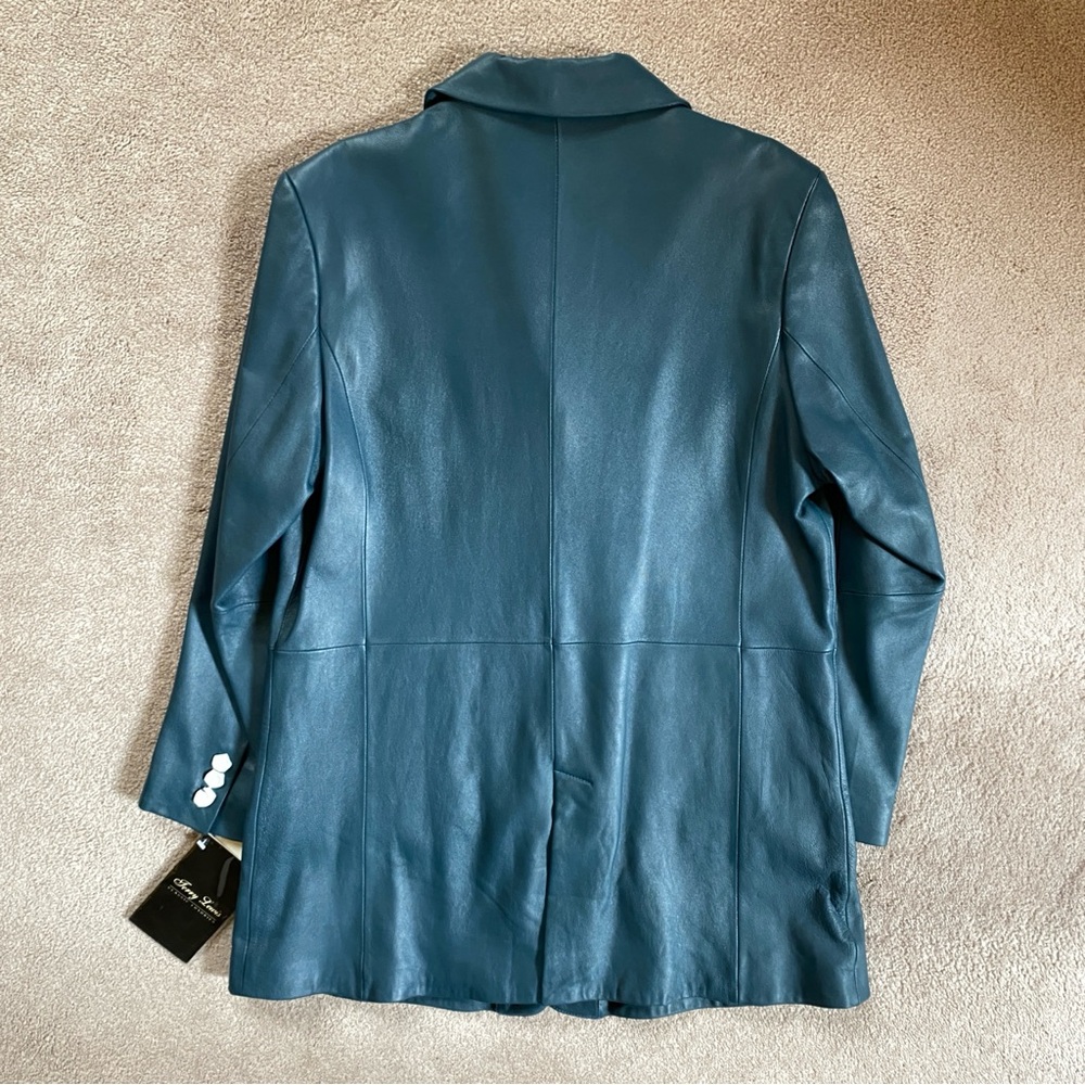 Terry Lewis Classic Luxuries Genuine Leather Women’s Jacket Size Large NEW - Picture 6 of 12